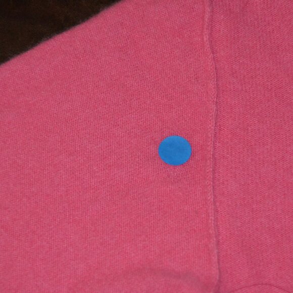 NWT Anthropologie Pilcro The Alani Cashmere Sweater Pullover Paris PINK XS - Picture 14 of 16